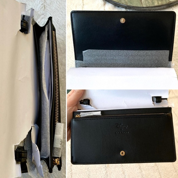 Coach x Disney NWT Snow White Hayden Foldover Crossbody Clutch F72908 - Picture 12 of 17